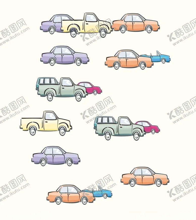 编号：46044904231545393079【酷图网】源文件下载-汽车矢量图