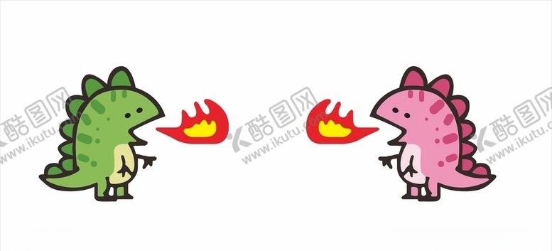 编号：69363607031735556649【酷图网】源文件下载-恶龙咆哮卡通图片