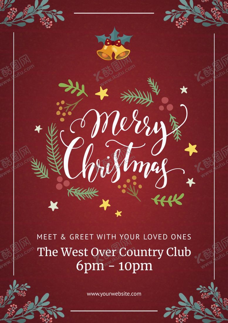 编号：25530409271718574255【酷图网】源文件下载-圣诞海报