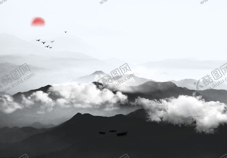 编号：94764007040624146221【酷图网】源文件下载-山水画