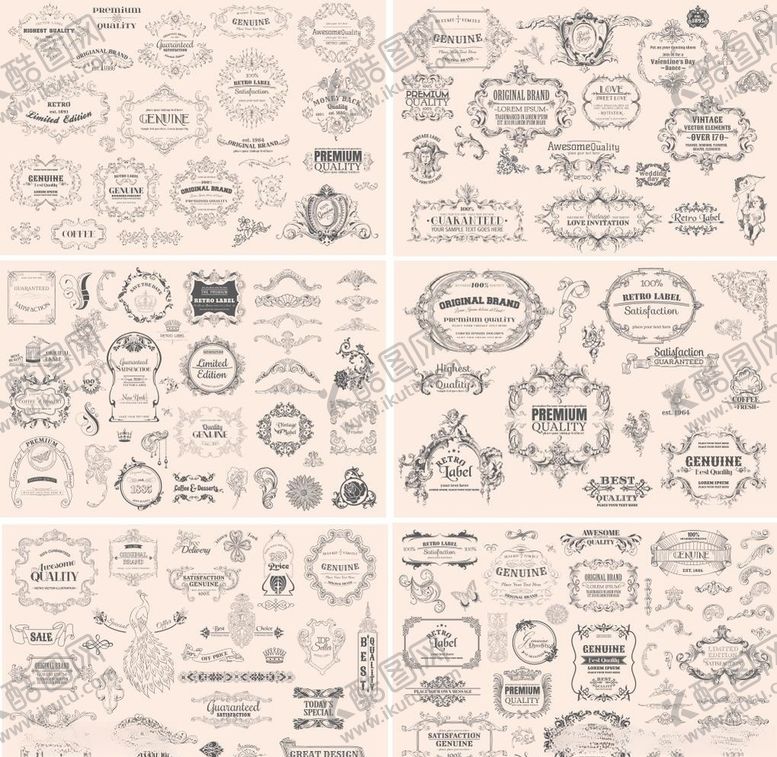 编号：50032909212240259683【酷图网】源文件下载-欧式花纹花边