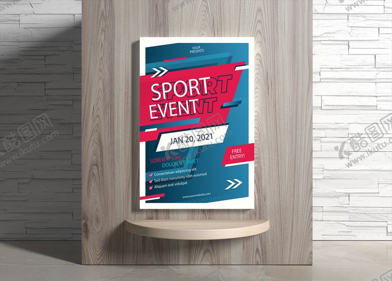 编号：76035309270718187114【酷图网】源文件下载-运动海报