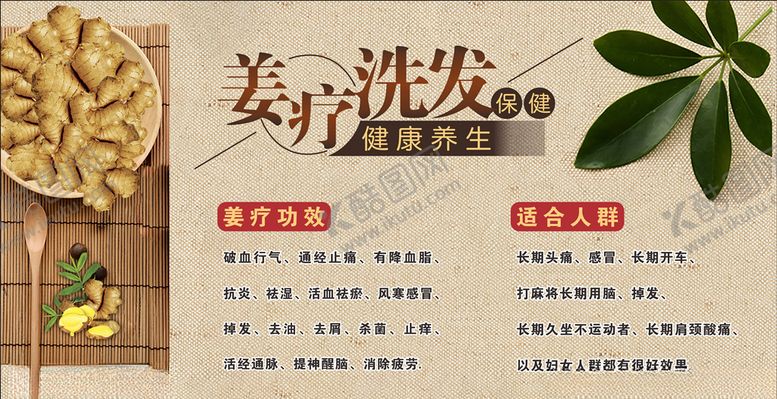 编号：82328206280208546841【酷图网】源文件下载-姜疗洗发