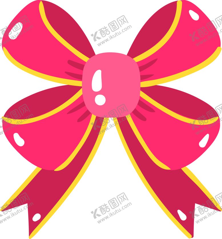 编号：20436902092222508473【酷图网】源文件下载-手绘蝴蝶结