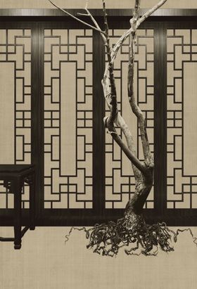 中式屏风