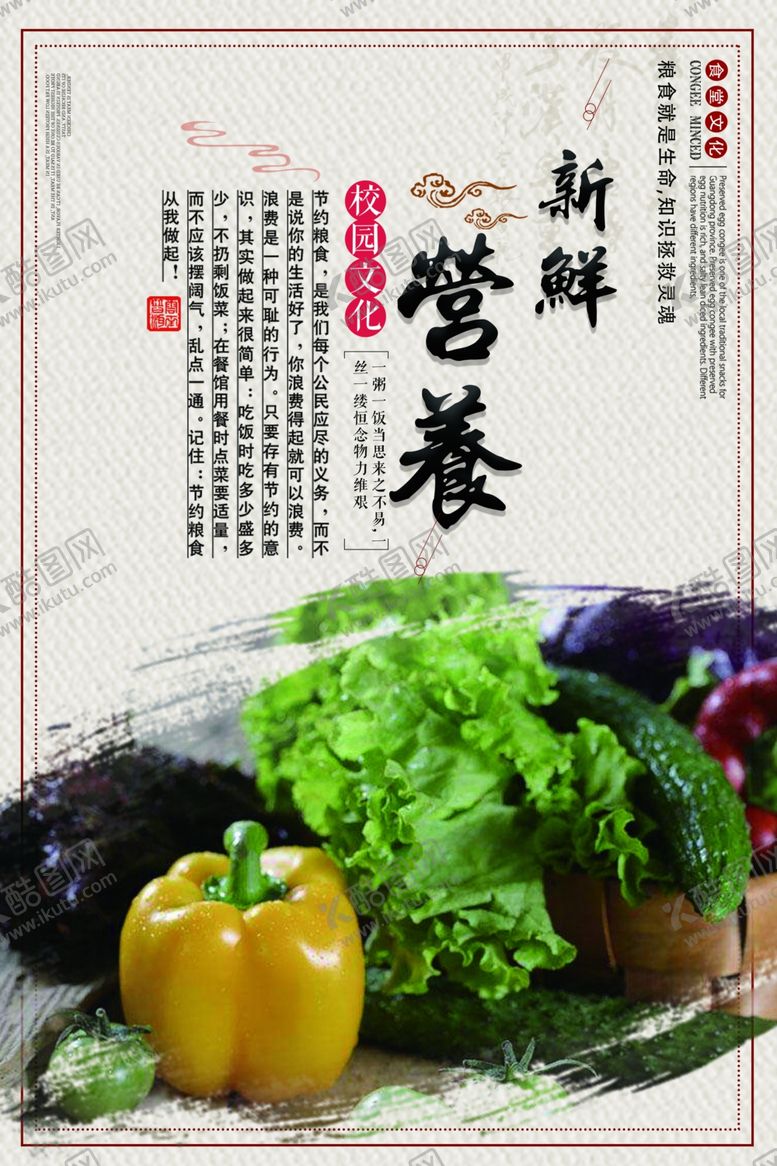 编号：35080310300846373589【酷图网】源文件下载-食堂展板