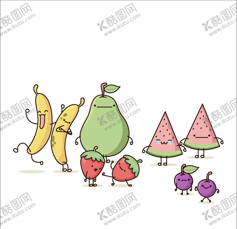 编号：60895107071938562658【酷图网】源文件下载-可爱食物