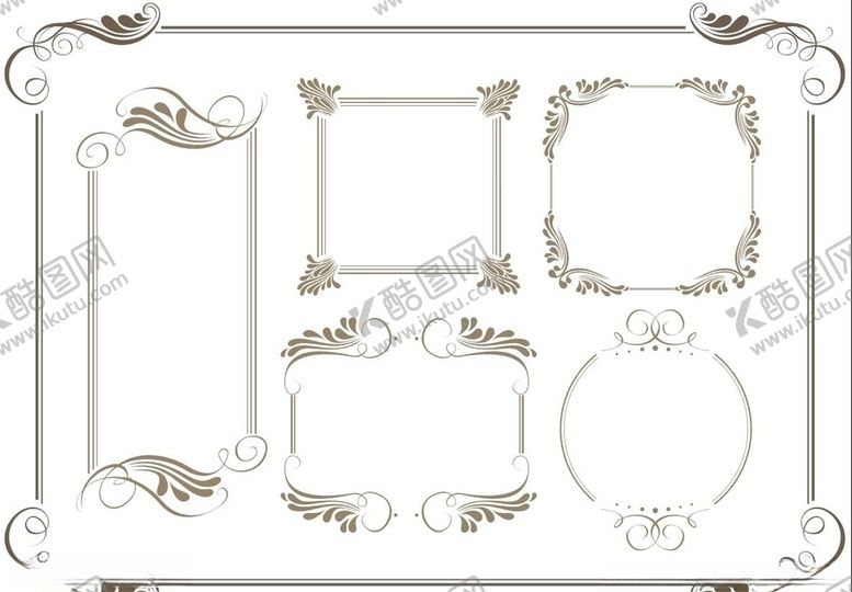 编号：39256609191525528338【酷图网】源文件下载-欧式边框