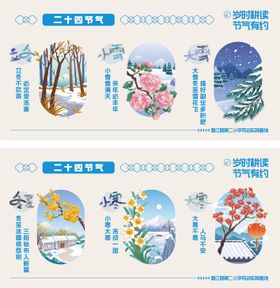 二十四节气背景板