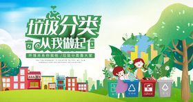 垃圾分类宣传指南海报