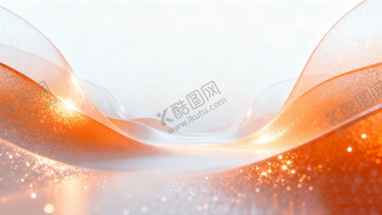 编号：81935904040244233397【酷图网】源文件下载-橙白渐变动感光效背景图