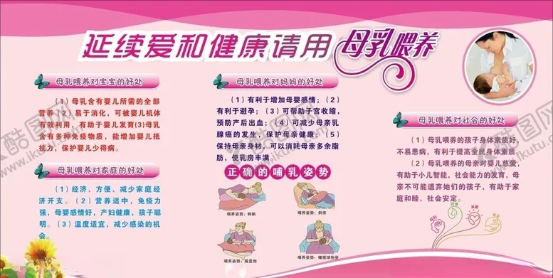 编号：34806004191305507502【酷图网】源文件下载-母乳喂养的好处
