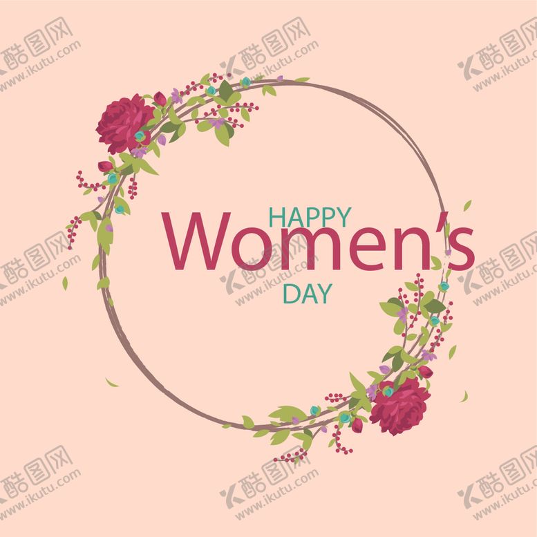 编号：62048106261135367421【酷图网】源文件下载-三八妇女节素材