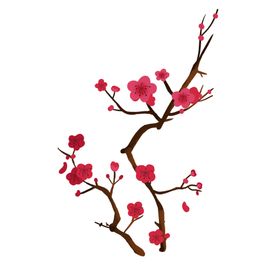 梅花树枝元素