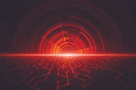 科技背景矢量图片霓虹矢量图素材幻彩