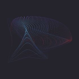 科技感特效光纤图案