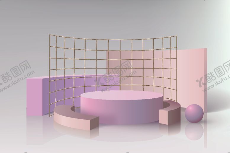 编号：84539710020857496932【酷图网】源文件下载-3D几何物体