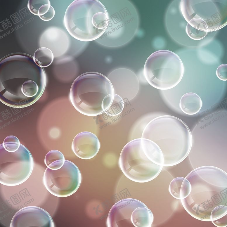 编号：41049610081840022195【酷图网】源文件下载-彩色泡沫背景