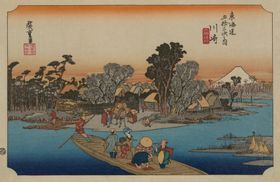 日本街景风景浮世绘