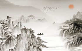 水墨山水