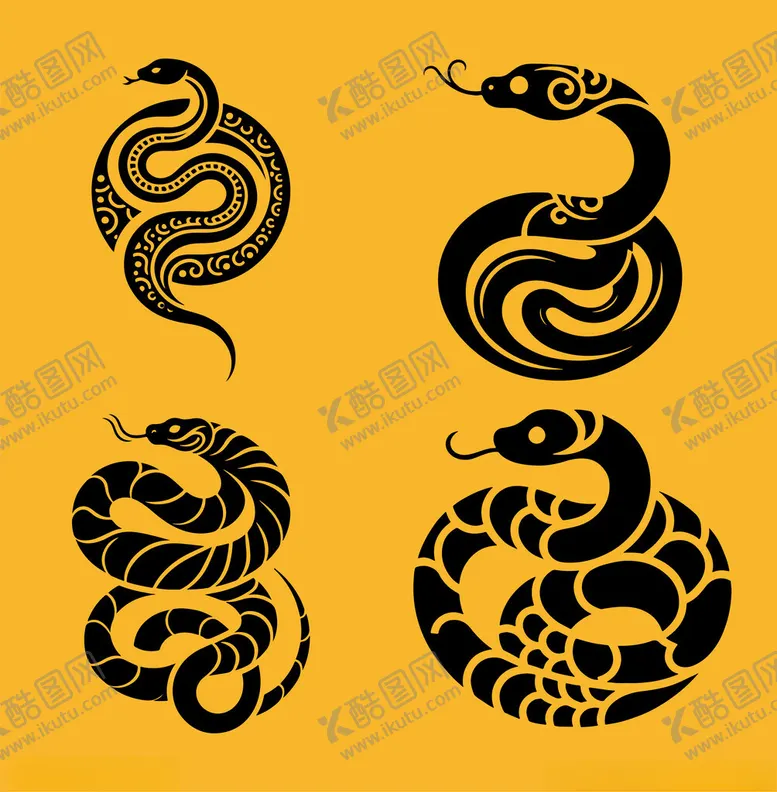编号：62313101281014181052【酷图网】源文件下载-2025蛇年素材