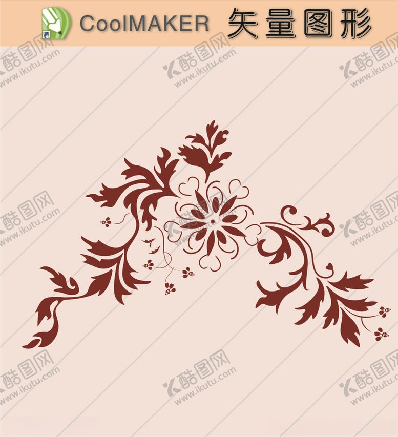 编号：52689309231426094198【酷图网】源文件下载-花草剪纸花草壁纸简洁手绘