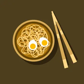 食物元素手绘矢量美