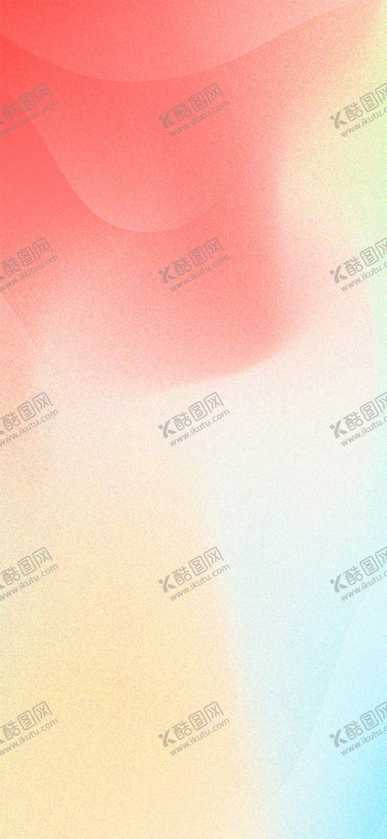 编号：66335101210726377953【酷图网】源文件下载-红橙蓝渐变背景竖图
