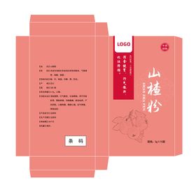 五行粉 包装设计