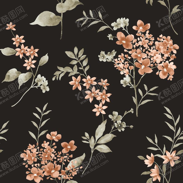 编号：47744010111752154385【酷图网】源文件下载-大牌手绘花