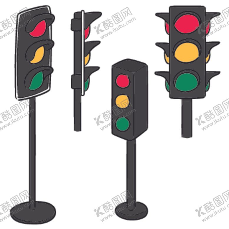 编号：40715410260408208816【酷图网】源文件下载-红绿灯