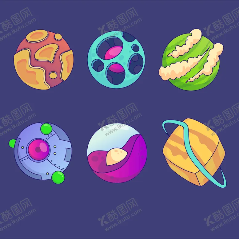 编号：79452110101221069712【酷图网】源文件下载-星球背景