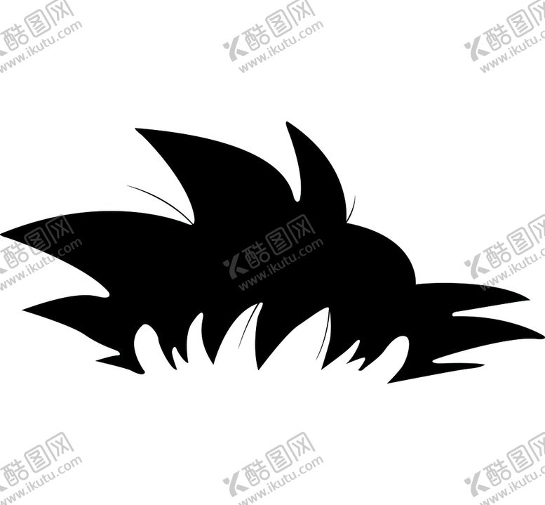 编号：41072910030803530516【酷图网】源文件下载-悟空头发