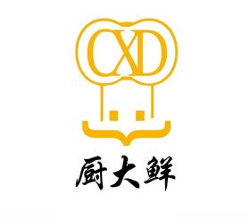 食品logo饭店厨师