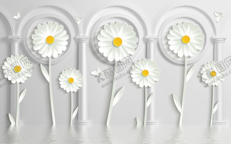 编号：76308209130339485941【酷图网】源文件下载-简约时尚花卉背景图片