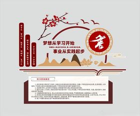 图书馆文化墙