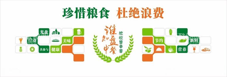 编号：42020311240722452196【酷图网】源文件下载-学校食堂文化