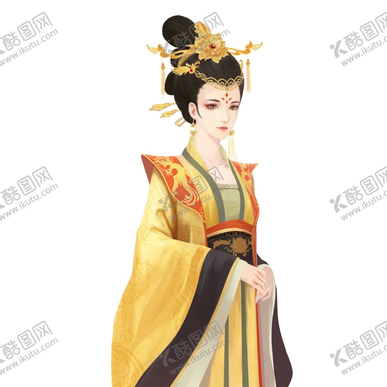 编号：20698905010351001597【酷图网】源文件下载-古代女子