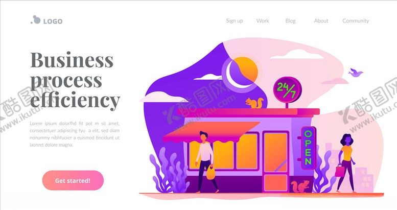 编号：14299509230838088233【酷图网】源文件下载-商业店铺