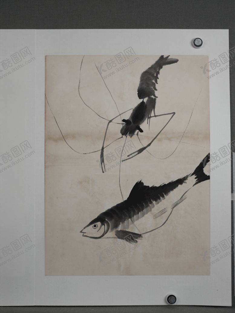 编号：39057609122236381430【酷图网】源文件下载-齐白石国画封面中式山水