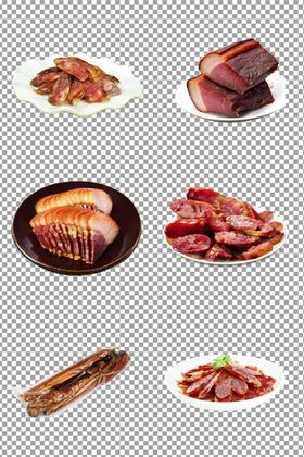 传统美食腊味腊肉