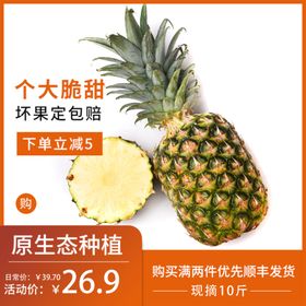 缅甸进口凤梨推广图