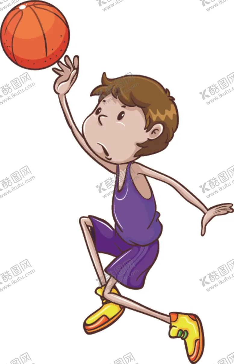 编号：59456606250710231417【酷图网】源文件下载-卡通运动人物