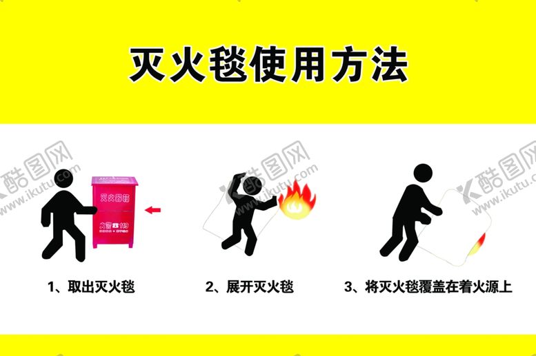 编号：34121610041455266760【酷图网】源文件下载-灭火毯使用方法