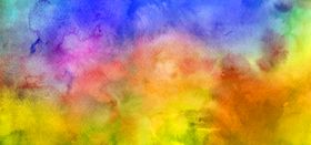 水彩晕染放射线流体渐变抽