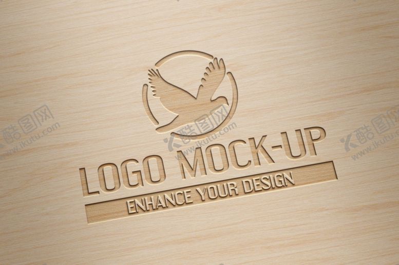 LOGO样机图片名广告名贴