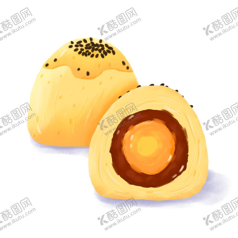 编号：82650309280932061974【酷图网】源文件下载-蛋黄酥