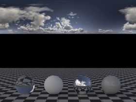 C4D天空贴图HDR贴图