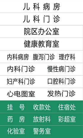 指示牌