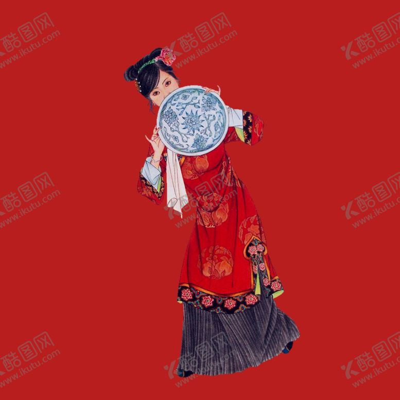 编号：56447002190730127114【酷图网】源文件下载-清朝大清美女
